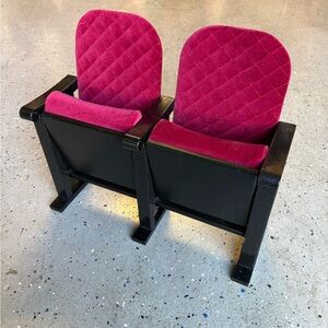 American Girl Doll Red Velvet Theater Seats